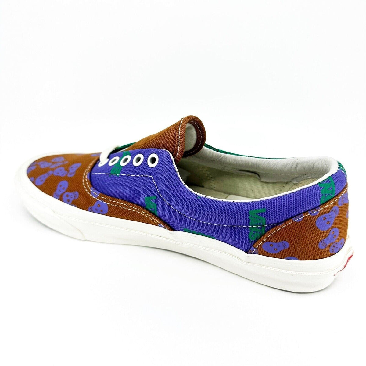 Vans Vault x WTAPS X UA OG Era LX (Canvas) Pumpkin Spice Green Skull Mens Shoes