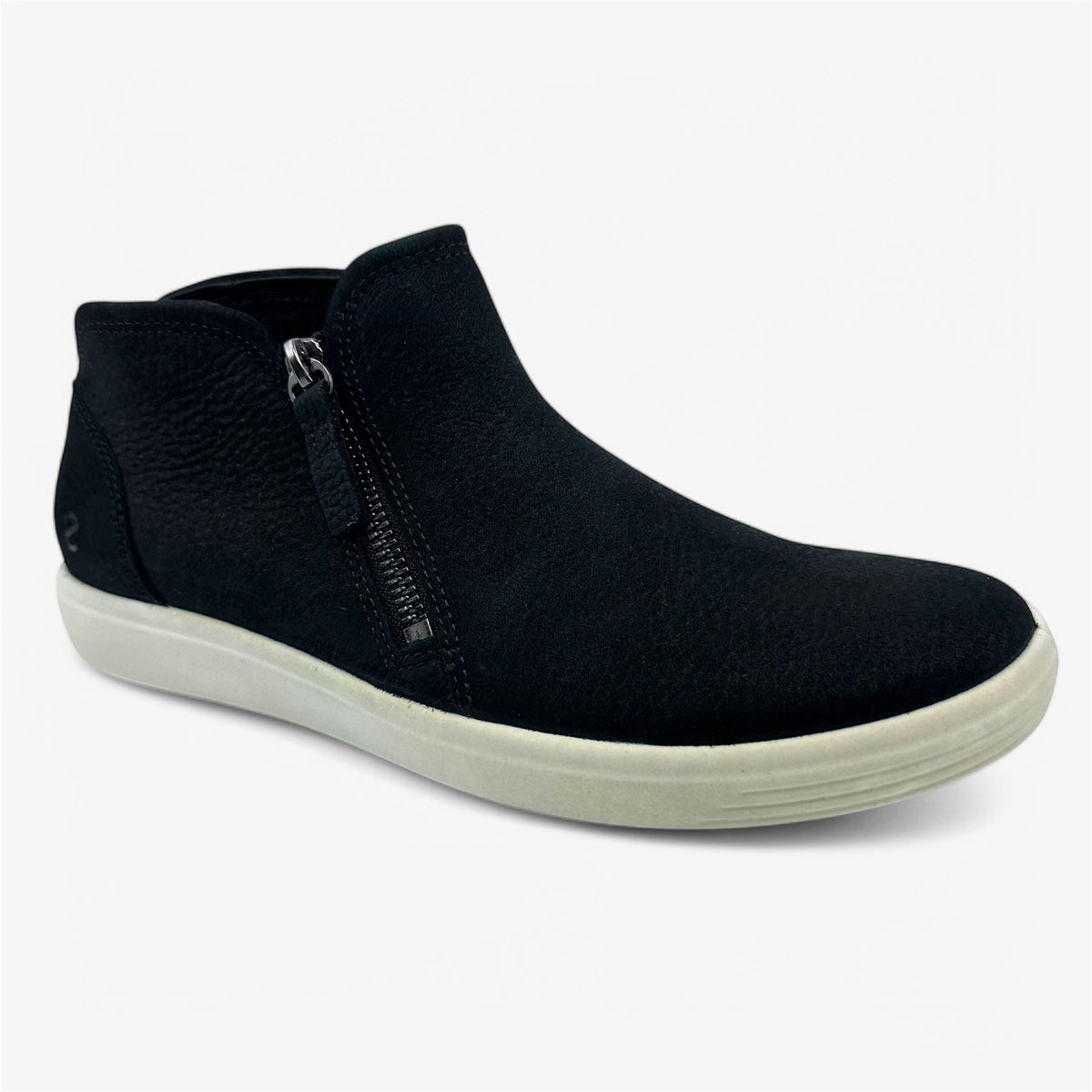 ECCO Soft 7 Black Womens Casual Sneaker