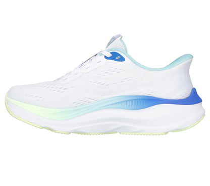 Women's Wide Fit Skechers 129200 Slip-ins Max Run Trainers