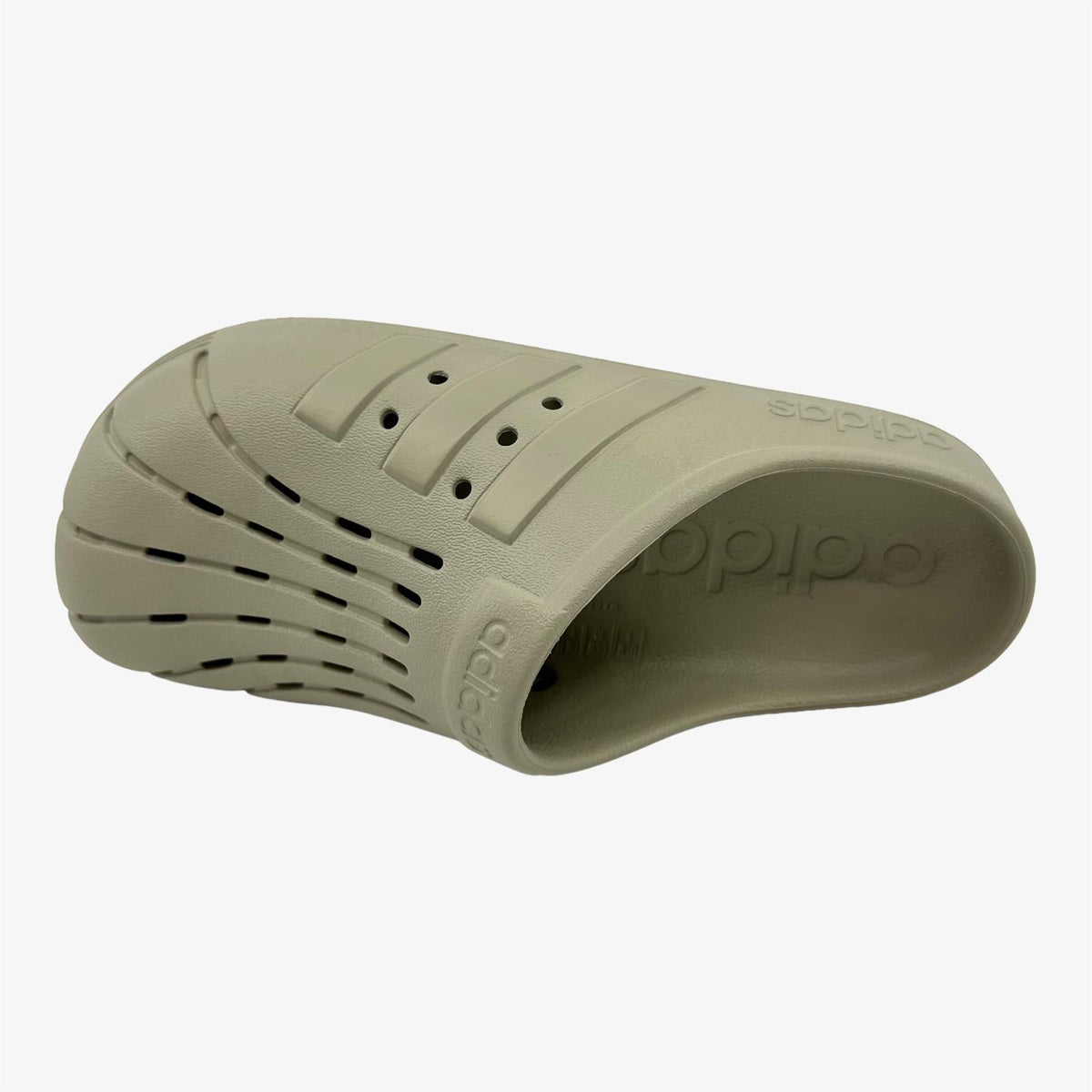 Adidas Adilette Clog Putty Grey Mens Slip On Slides