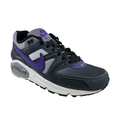 Nike Air Max Command Black Purple Gray Womens Athletic Sneaker