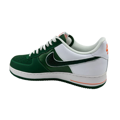 Nike Air Force 1 Court Green Mens Athletic Varsity Pack Sneaker