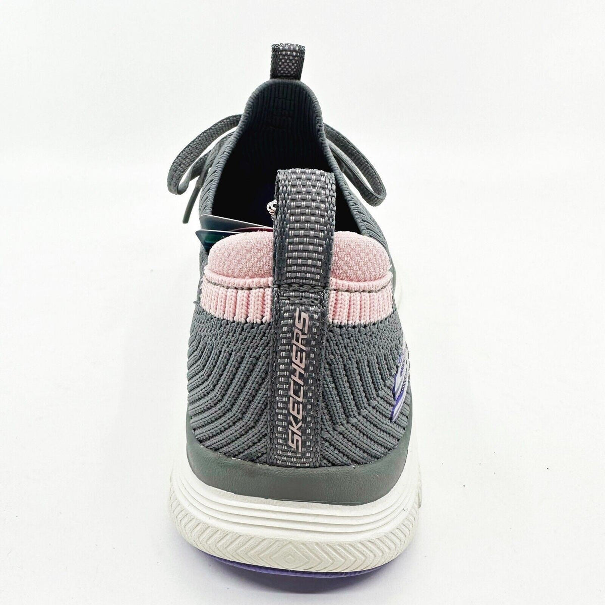 Skechers Flex Appeal 4.0 Victory Lap Charcoal Pink Womens Size 5 Sneakers