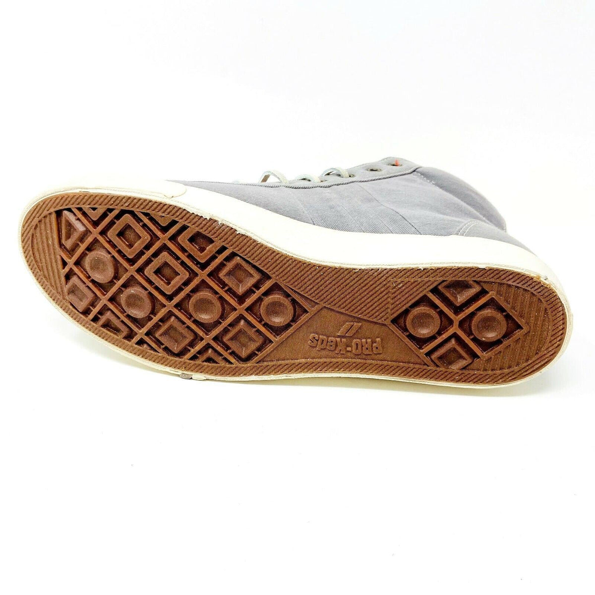 Pro Keds Royal PLS Hi Washed Twill Charcoal Mens Casual Sneakers PMC42329