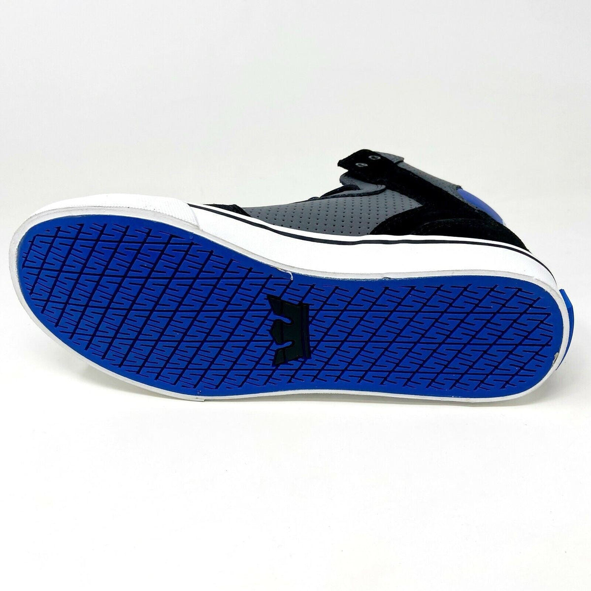 Supra Vaider Charcoal Black White Kids Lifestyle Sneakers S11227K