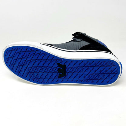 Supra Vaider Charcoal Black White Kids Lifestyle Sneakers S11227K