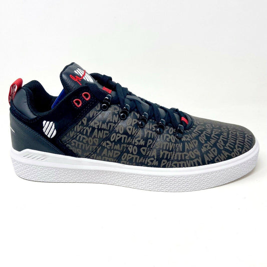 K Swiss x Gary Vee Low Black White Positivity & Optimism Mens Shoes Sneakers