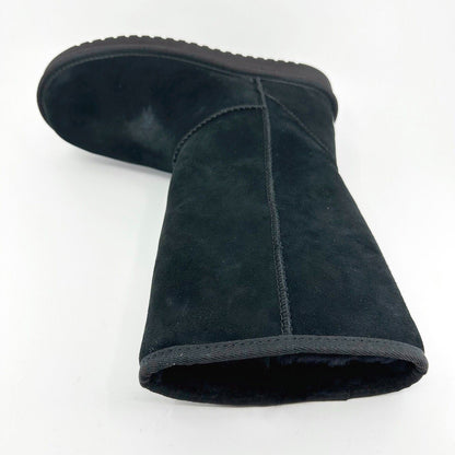 Koolaburra by UGG Koola Tall Black Womens Faux Fur Suede Shearling Boots