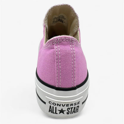 Converse CTAS Lift Ox Pink Peony White Womens Size 6 Athletic Sneaker