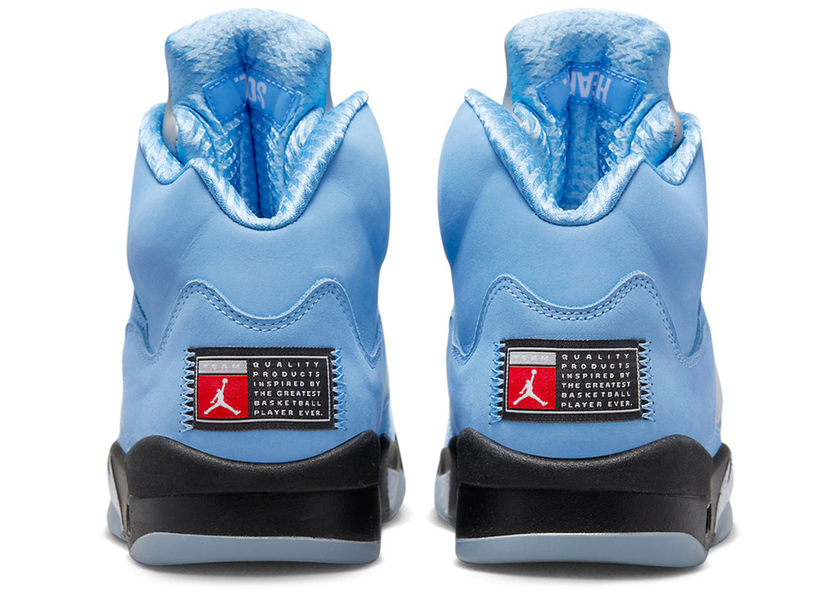 Air Jordan Retro 5 UNC University Blue