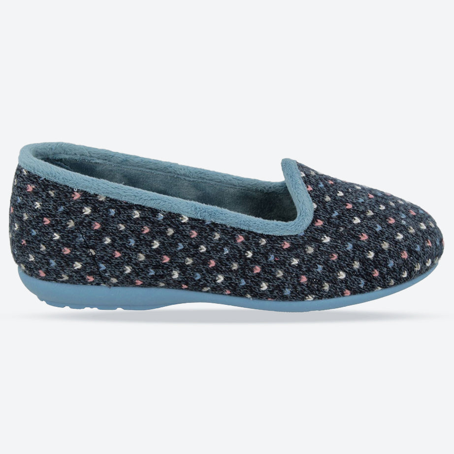 Womens Wide Fit DB Nottingham Slip On Slippers