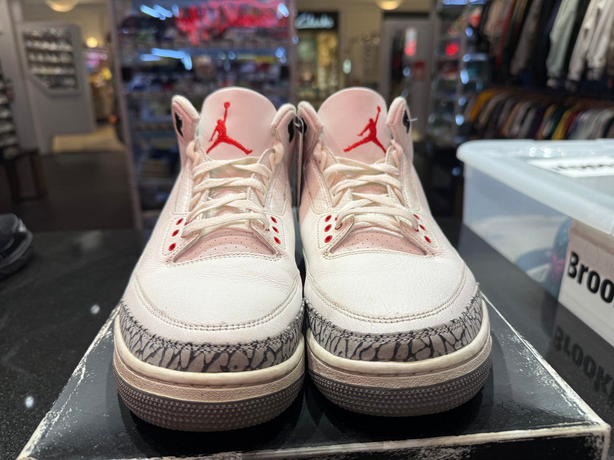 PRE OWNED Jordan 3 Retro White Cement Reimagined