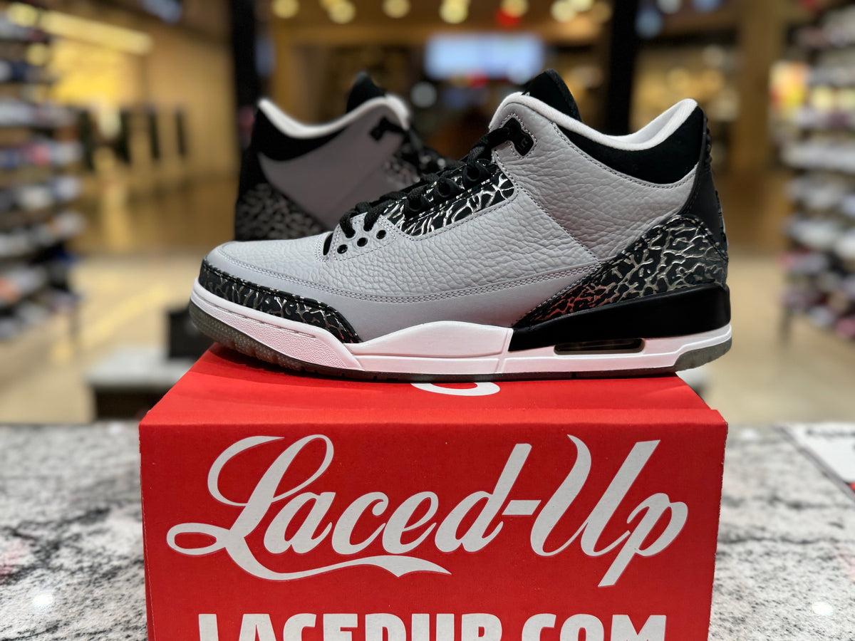 Jordan 3 Retro Wolf Grey NO BOX