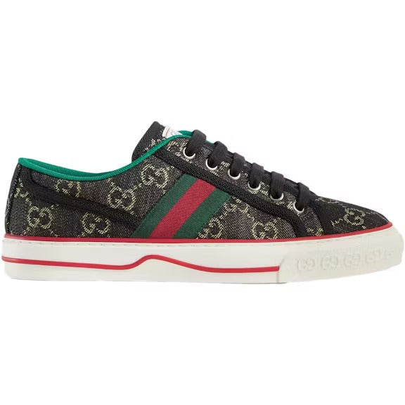 Gucci Tennis 1977 GG Logo Black Multi (Women's)
