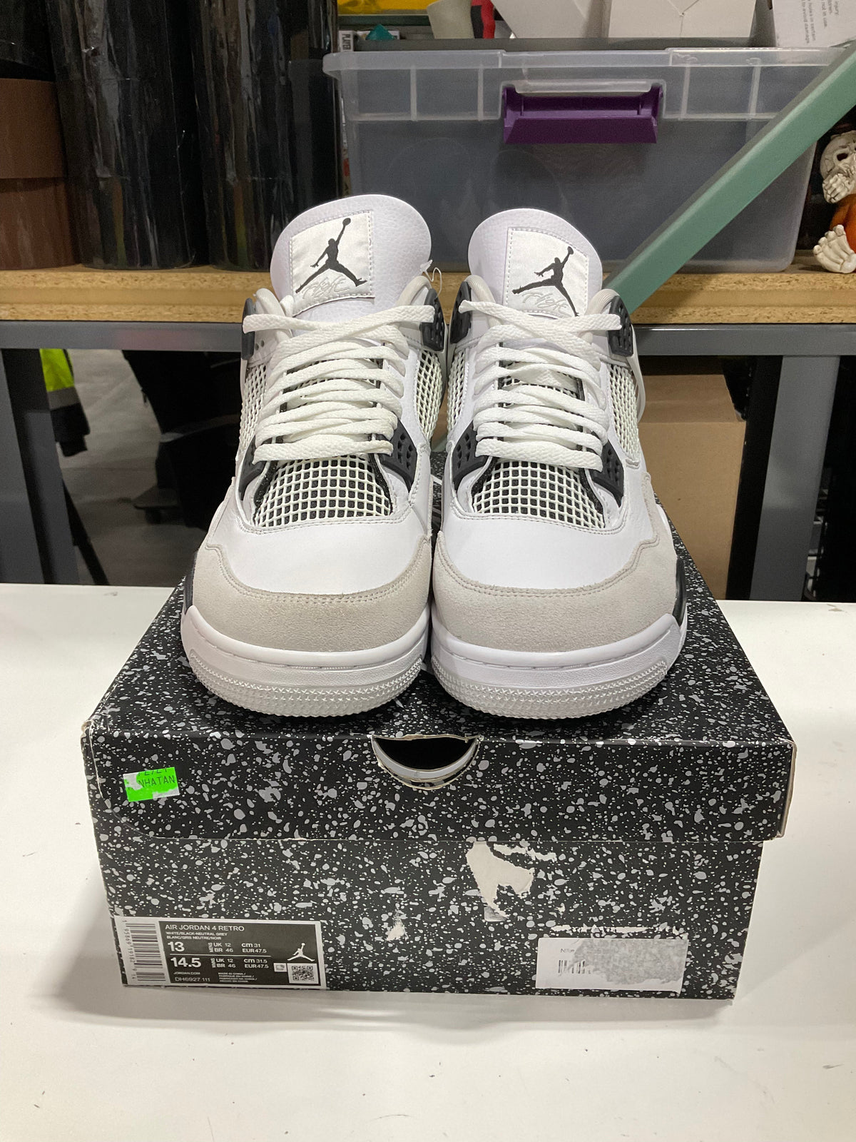 VNDS Jordan 4 Military Black *Conditional*