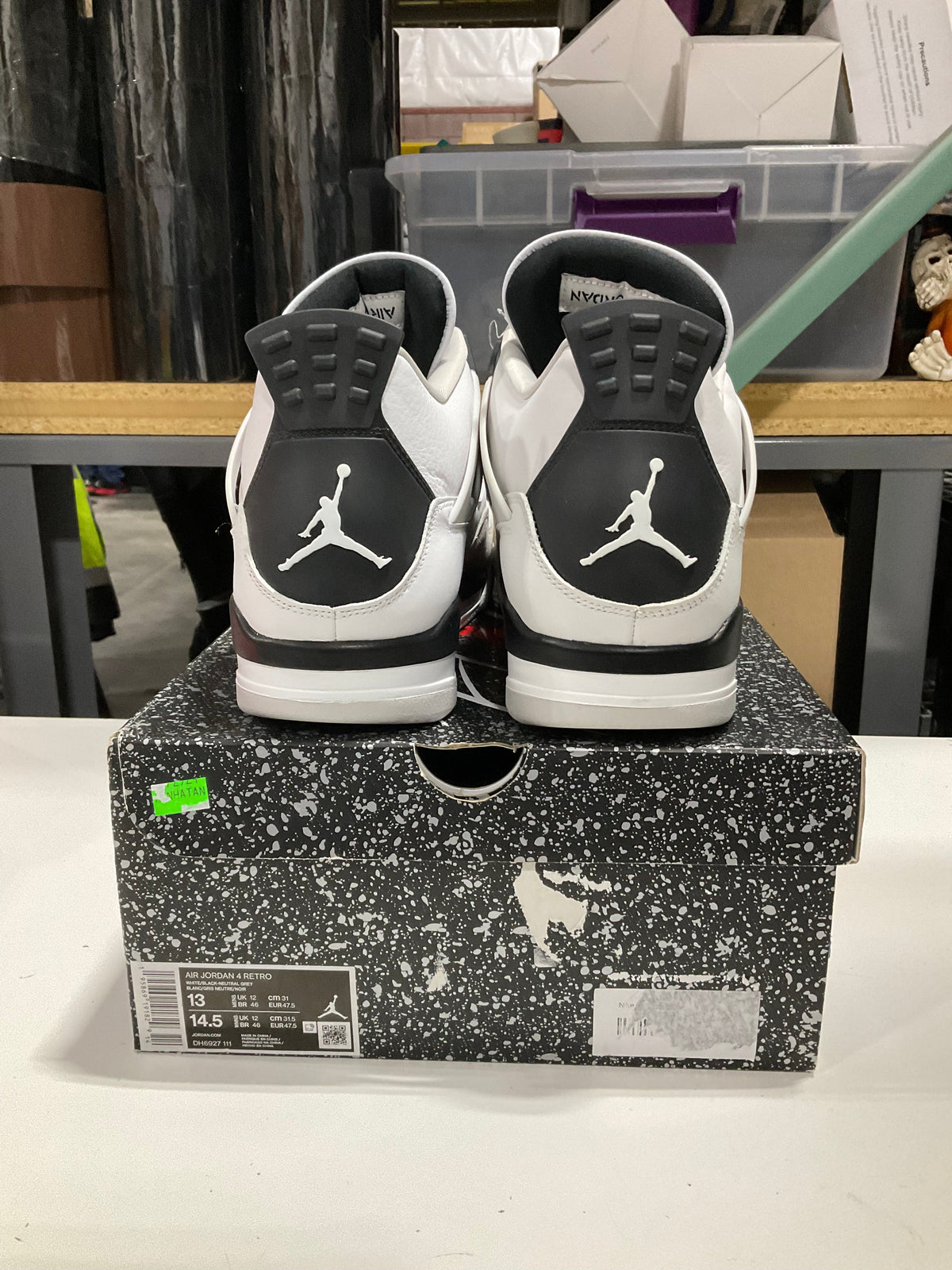 VNDS Jordan 4 Military Black *Conditional*