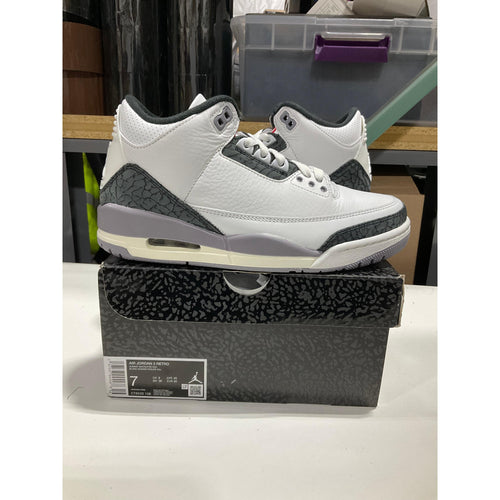 PRE OWNED Air Jordan 3 Cement Grey *Conditional DS*