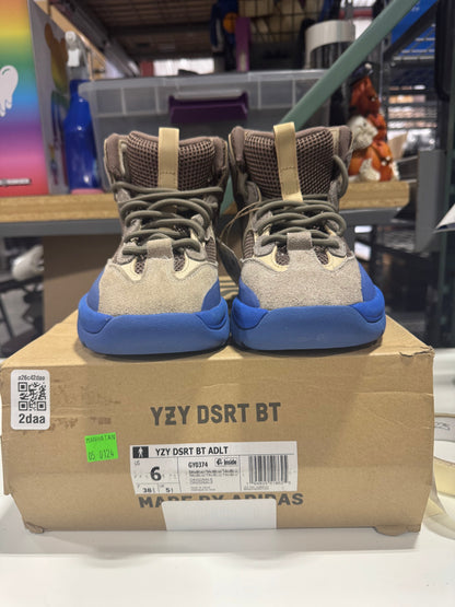 PRE OWNED adidas Yeezy Desert Boot Taupe Blue
