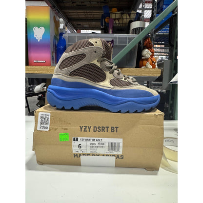 PRE OWNED adidas Yeezy Desert Boot Taupe Blue