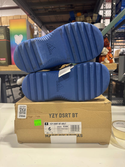 PRE OWNED adidas Yeezy Desert Boot Taupe Blue