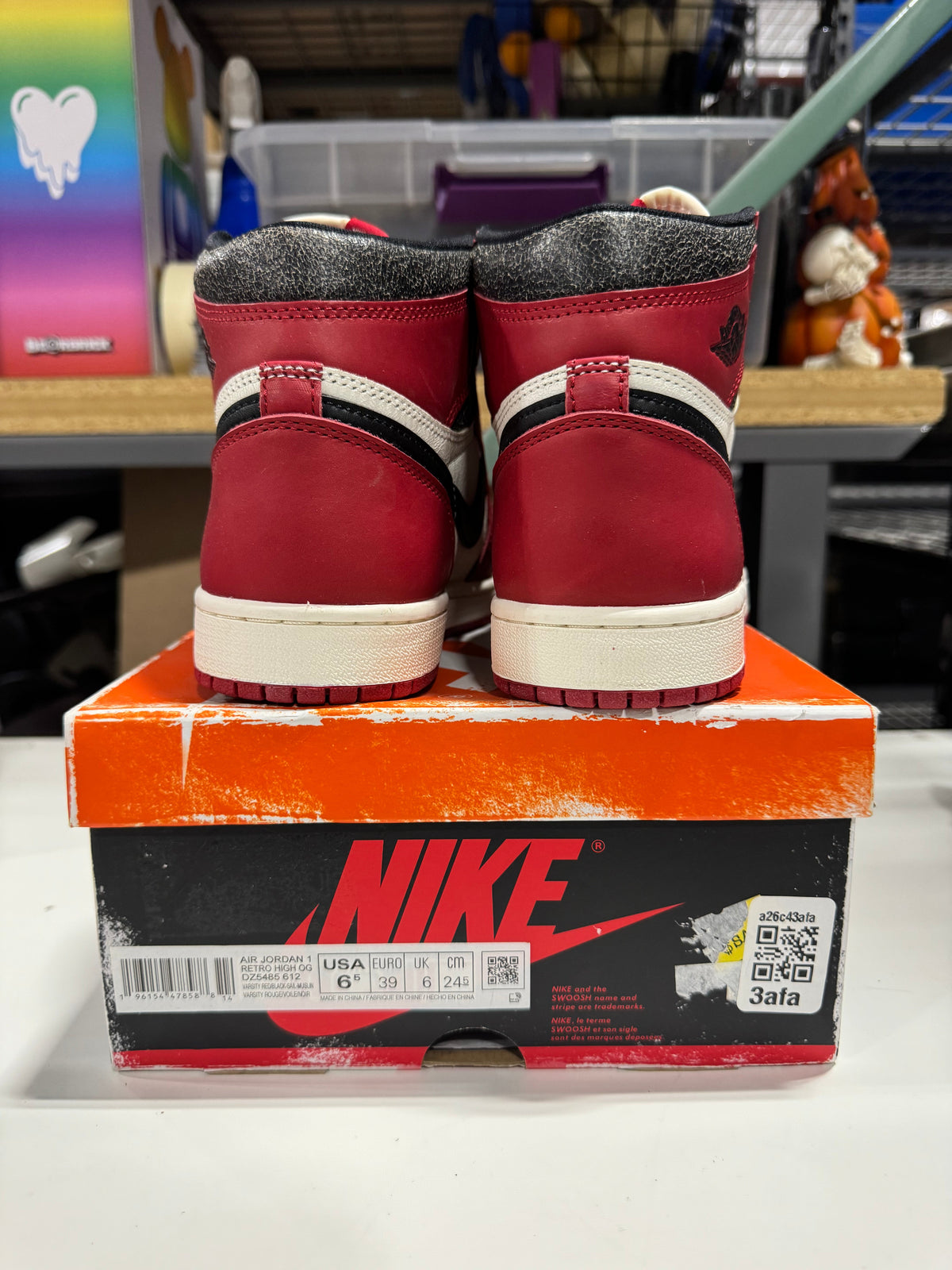 *Conditional* Jordan 1 Retro High OG Chicago Lost and Found