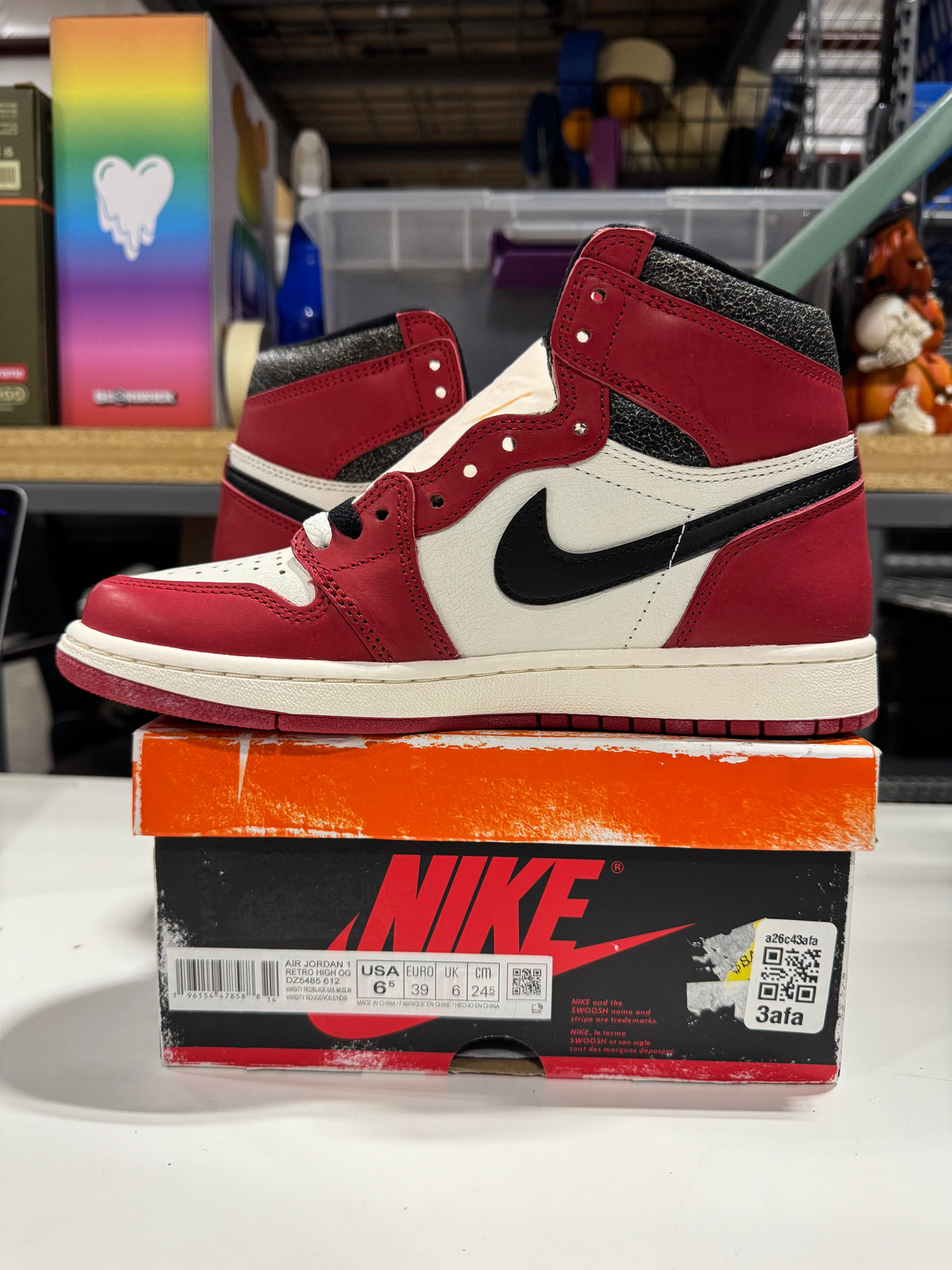 *Conditional* Jordan 1 Retro High OG Chicago Lost and Found