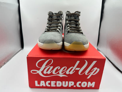 PRE OWNED Air Jordan Retro 11 Pinnacle Grey Suede Conditional