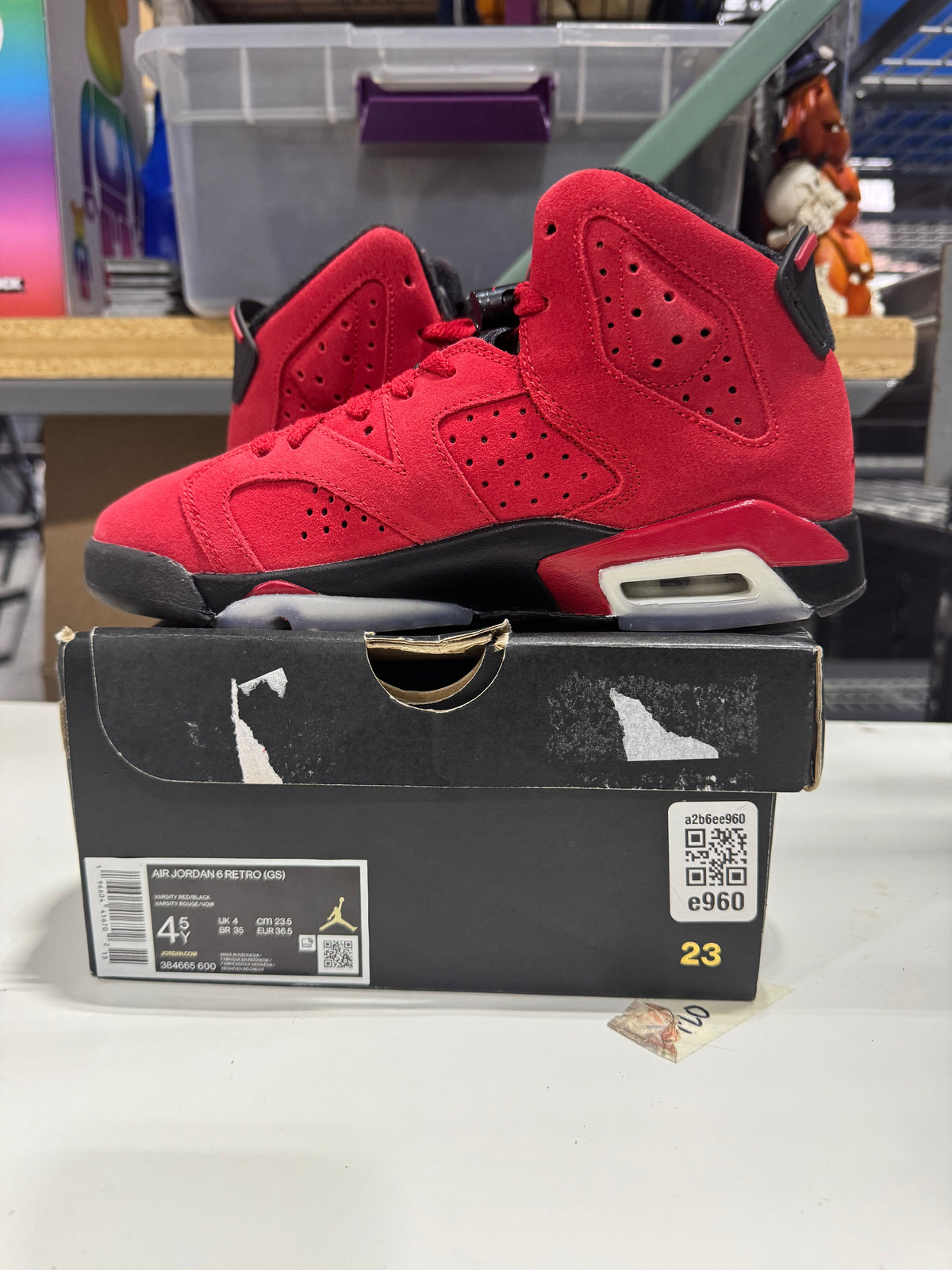*Conditional* Jordan 6 Retro Toro Bravo (GS) #2