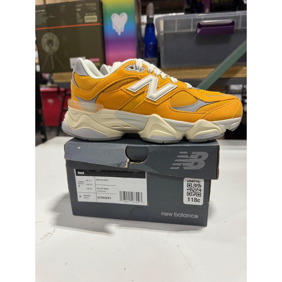 *Conditional* New Balance 9060 Varsity Gold (GS)