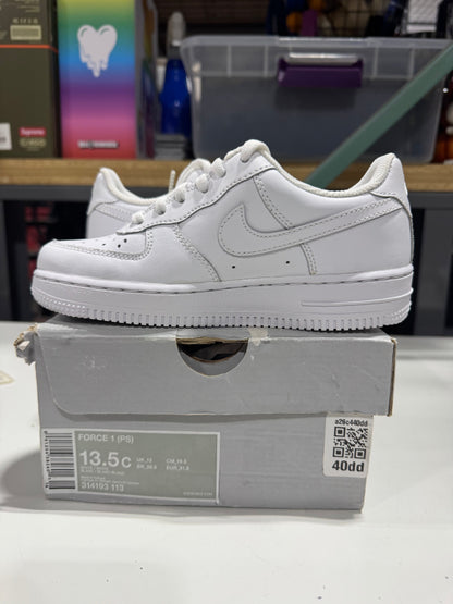 *Conditional* Nike Air Force 1 Low LE Triple White (PS)