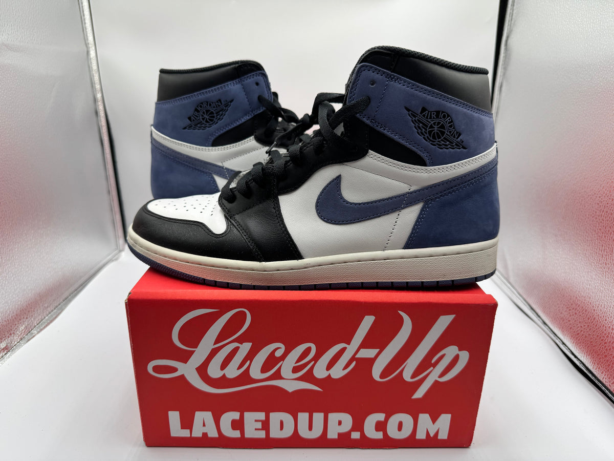 Pre Owned Jordan 1 Retro High Blue Moon