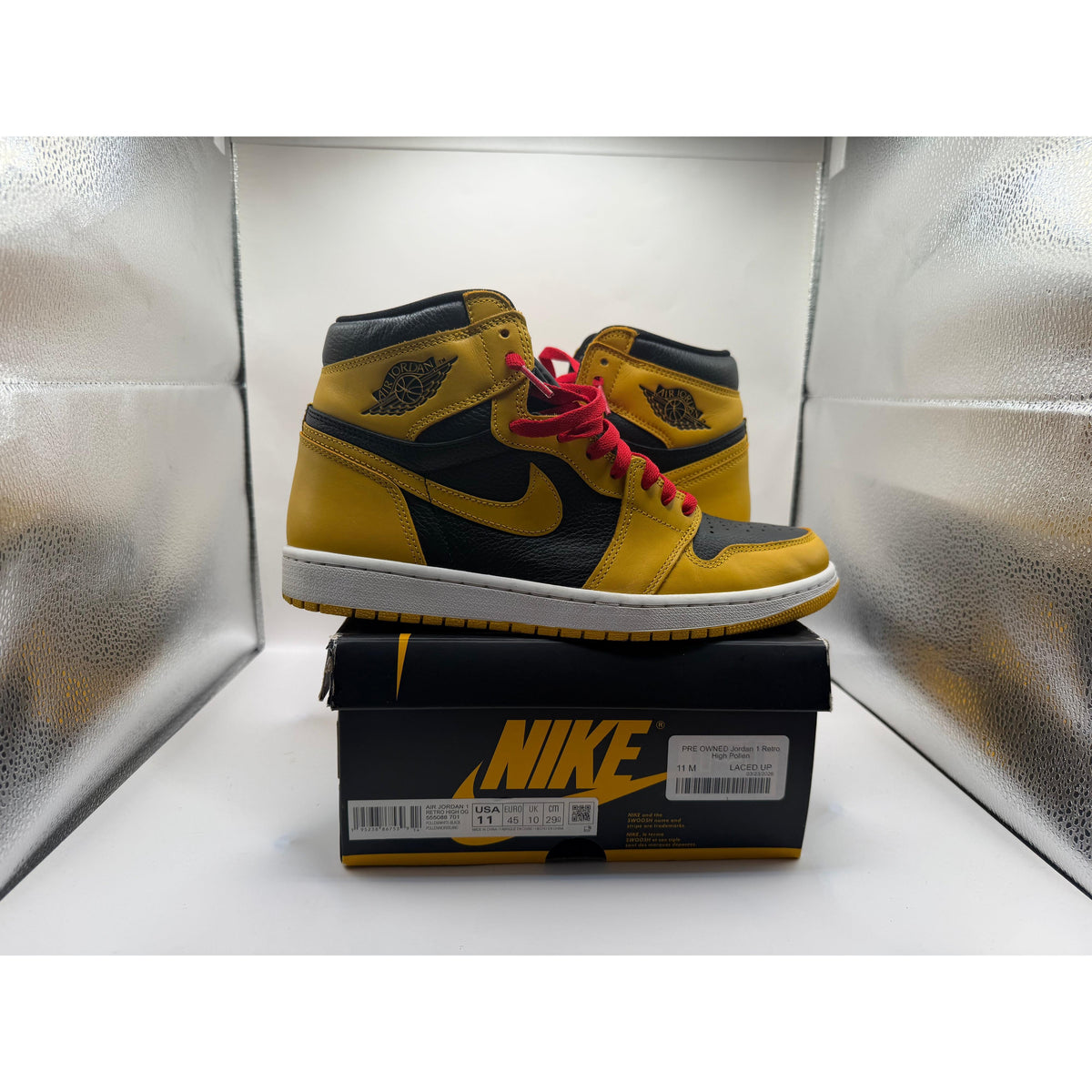 PRE OWNED Jordan 1 Retro High Pollen