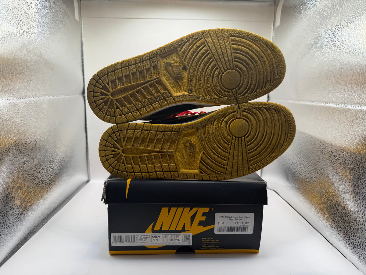 PRE OWNED Jordan 1 Retro High Pollen