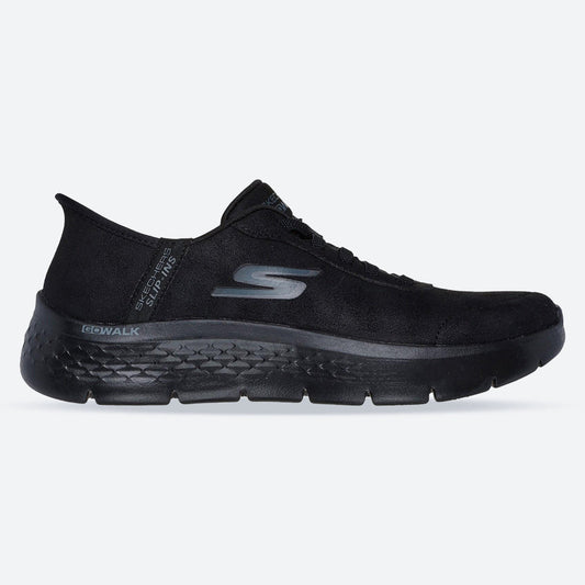 Women's Wide Fit Skechers 124837 Slip-ins Go Walk Flex Mali Trainers