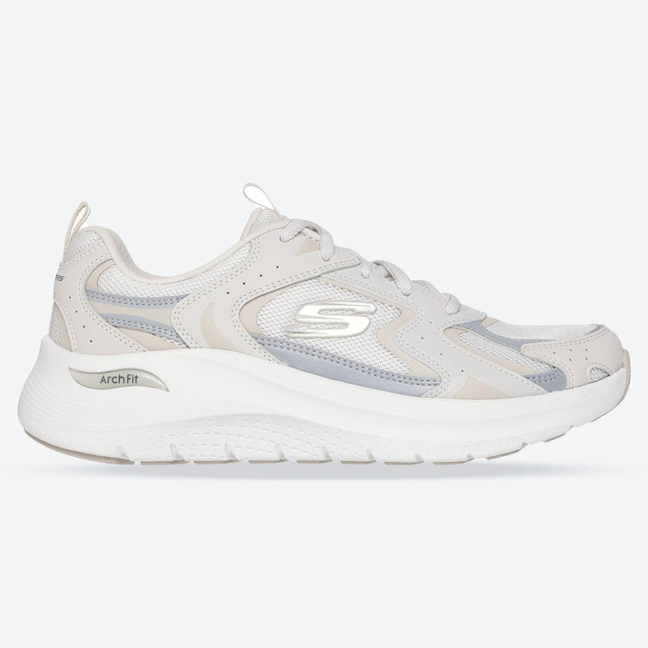 Women's Wide Fit Skechers 150332 Arch Fit 2.0 Vintage Luxe Trainers