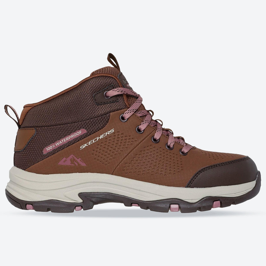 Women's Relaxed Fit Skechers 180005 Waterproof Trego Trail Destination Boots