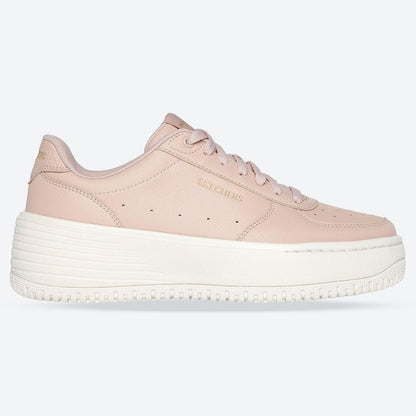 Women's Wide Fit Skechers 185110 Court Classics Grand 92 Be Lifted Trainers