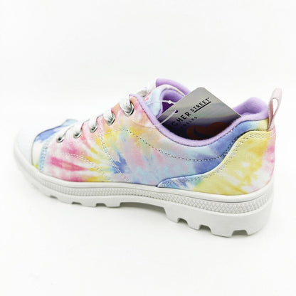 Skechers Roadies Berkeley Blocks White Kids Girls Size 1.5 Sneakers