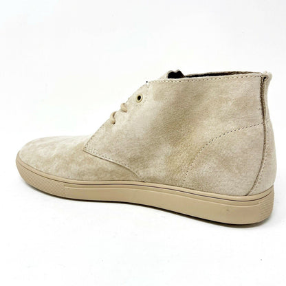 Clae Strayhorn SP Unlined Light Tan Suede Mens Premium Casual Sneakers