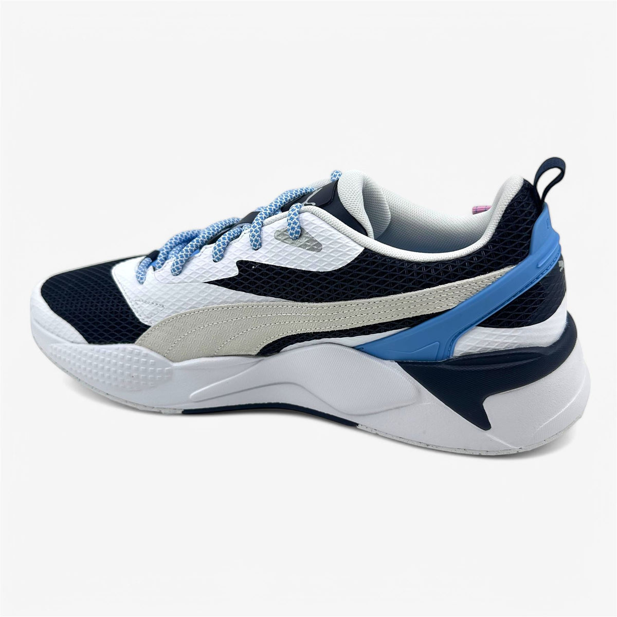 PUMA x PTC GS X Efekt White Deep Navy Mens Size 14 Spikeless Golf Shoes