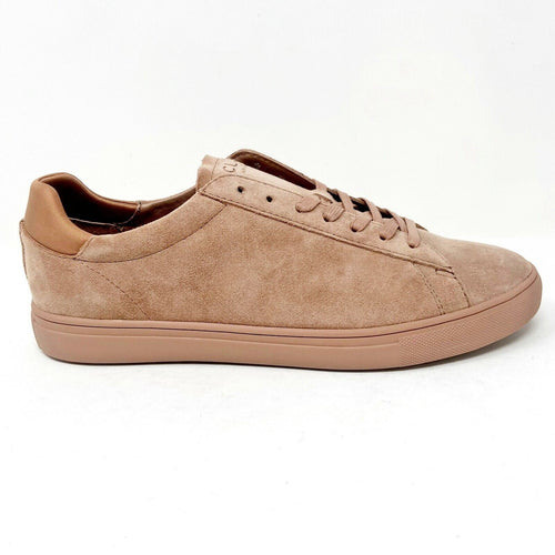 Clae Bradley Dark Pink Suede Mens Premium  Casual Sneakers