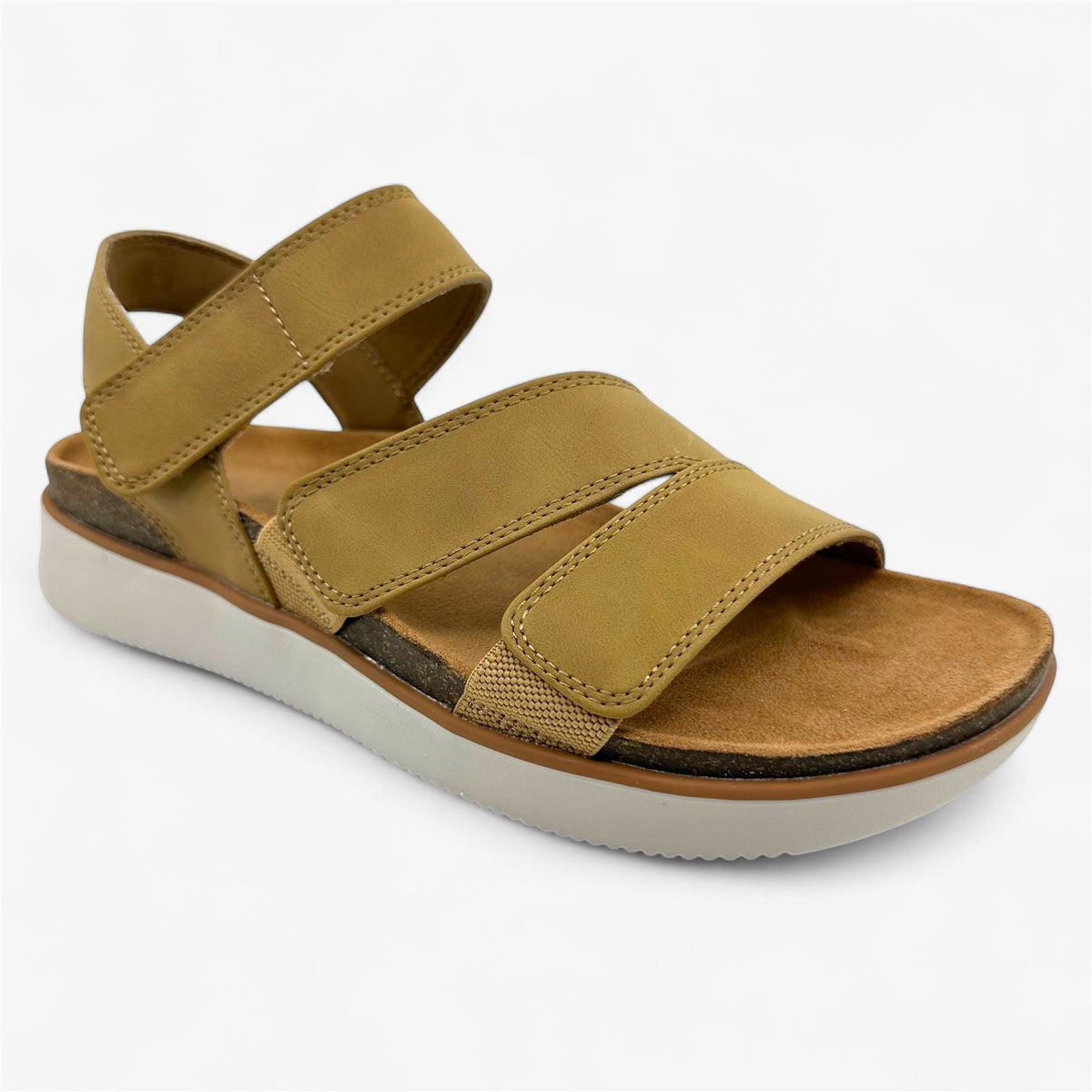 Skechers Lifted Comfort Chestnut Womens Sandal Strappy