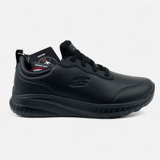 Skechers Squad Chaos SR Rodey Black Womens Electrical Hazard Slip Resistant Sneaker