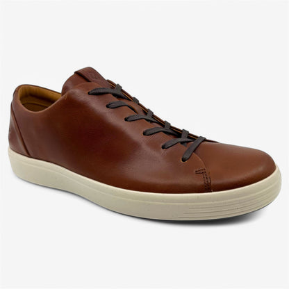 ECCO Soft 7 Cognac Mens Casual Sneaker