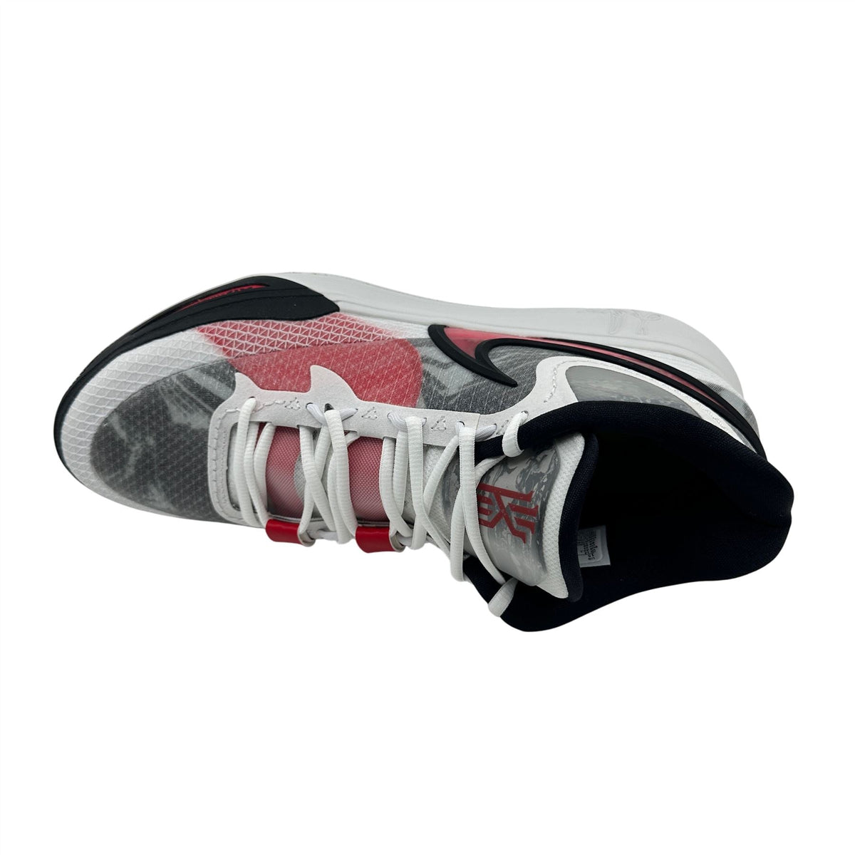 Nike Kyrie 8 White University Red Black Mens Athletic Sneaker