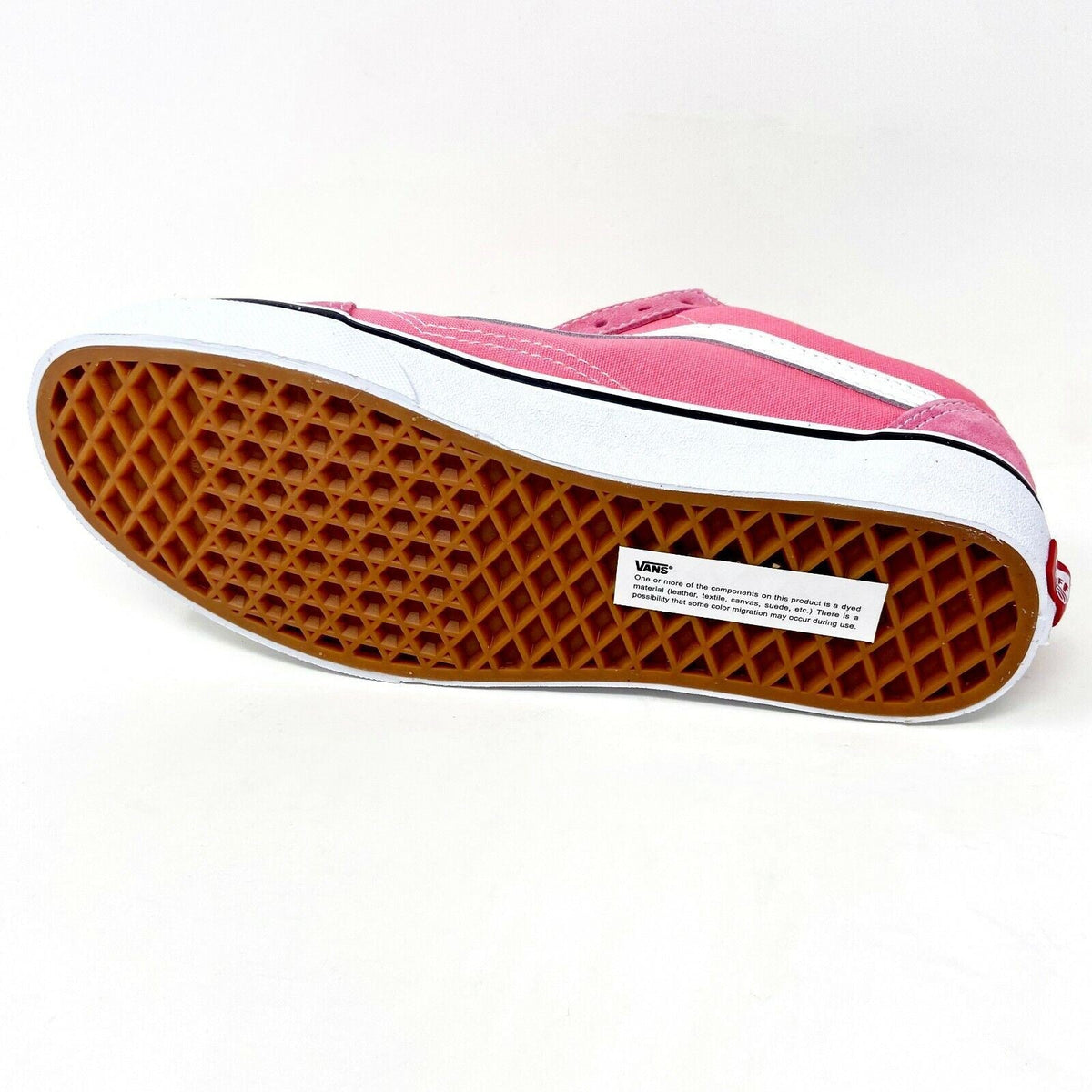 Vans Old Skool Pink Lemonade True White Womens Casual Shoes