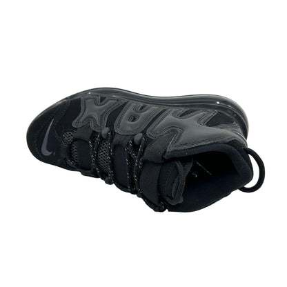 Nike Air More Uptempo 720 QS 1 Black Metallic Womens Athletic Sneaker