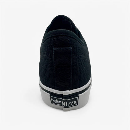 Adidas Nizza Core Black White Mens Athletic Sneaker
