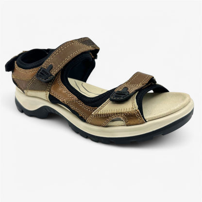 ECCO Offroad Cashmere Brown Womens Sandal Strappy