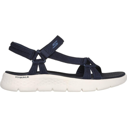 Women's Wide Fit Skechers 141451 Go Walk Flex Sublime Sandals